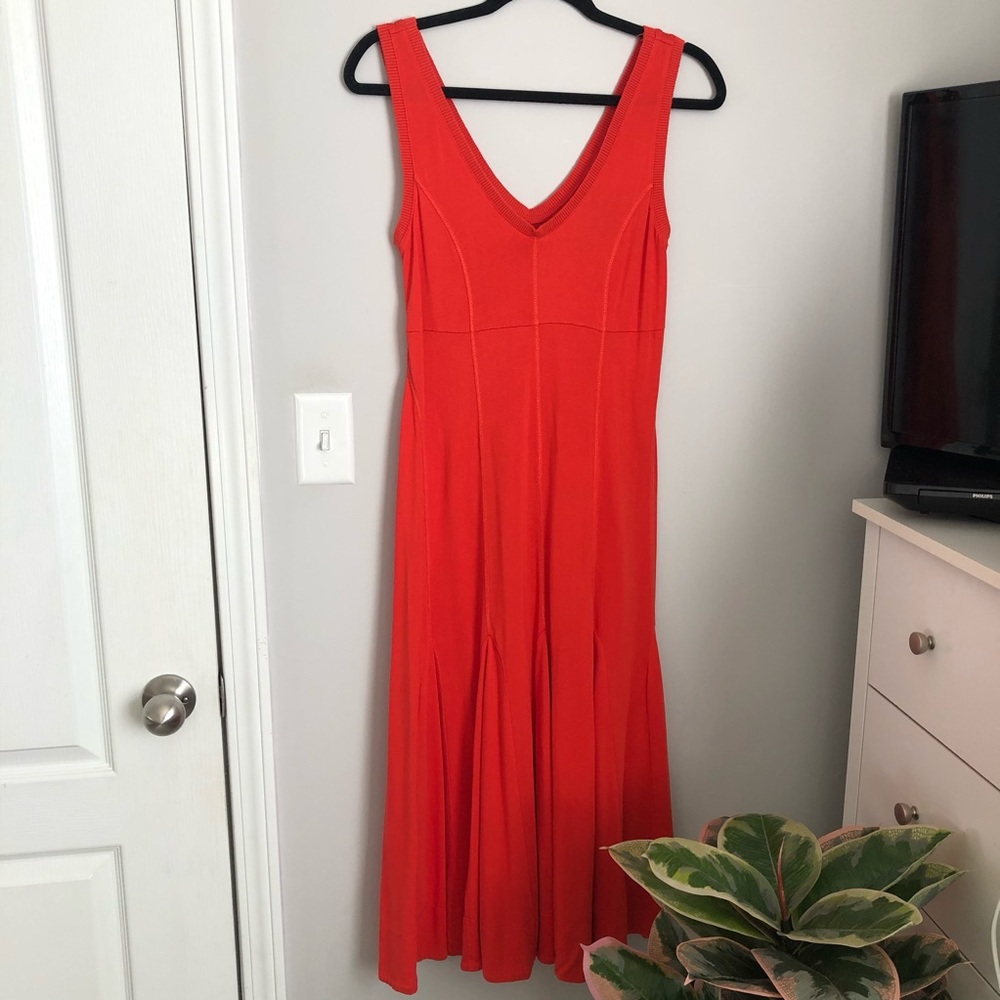 Maeve for Anthropologie Vibrant Midi Dress